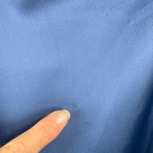 Satin Slip Dress Intimate Sleepwear Pretty‎ is Power Blue Women’s Size Medium - Picture 9 of 15